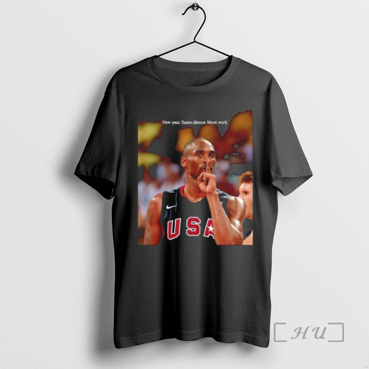 Officials Kobe Bryant New Year Same Silence More Work T-Shirts, Hoodie, Sweatshirt | TeeBloomCo.com