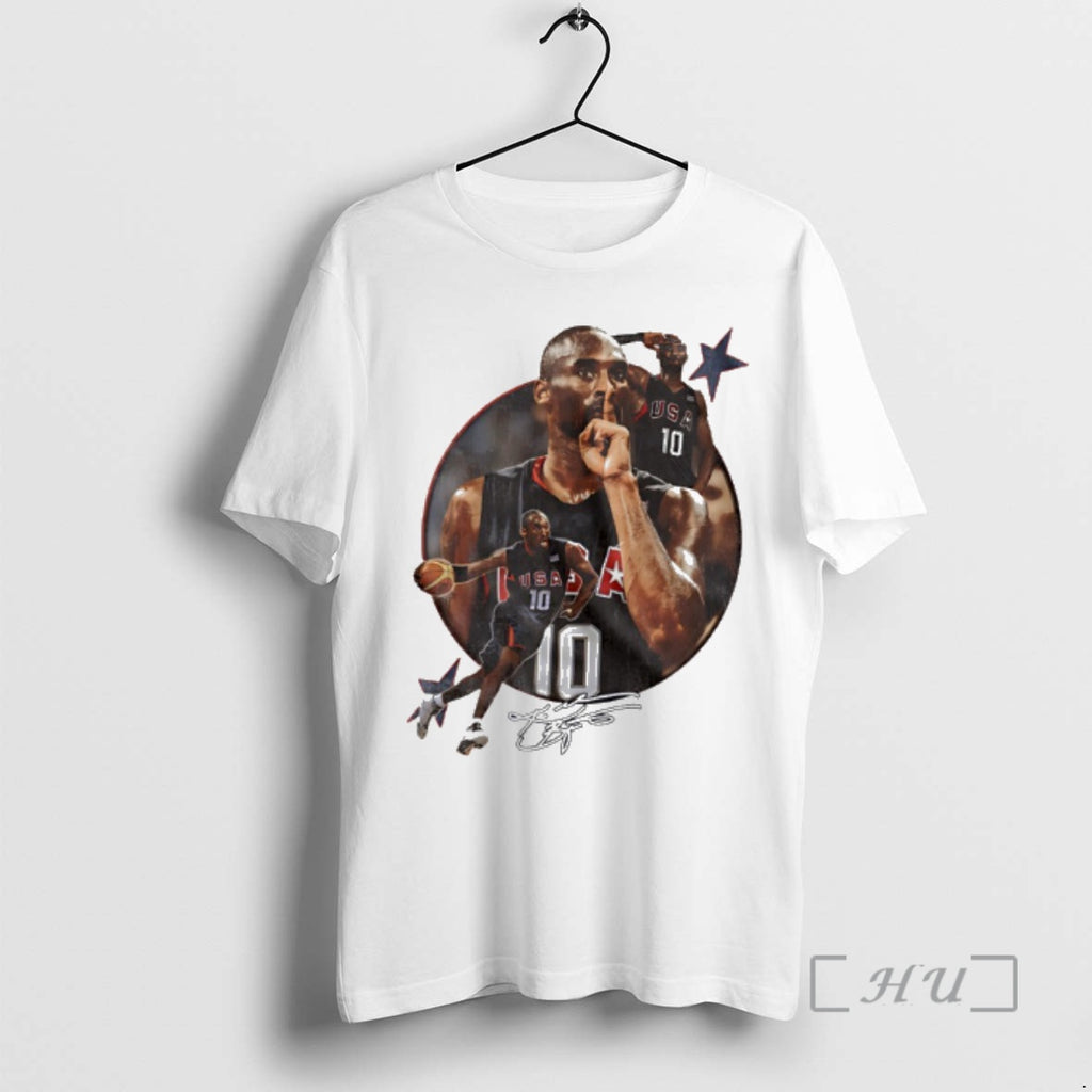 Officials Kobe Bryant Team Usa Collage Vintage Signature T-Shirts, Hoodie, Sweatshirt | TeeBloomCo.com