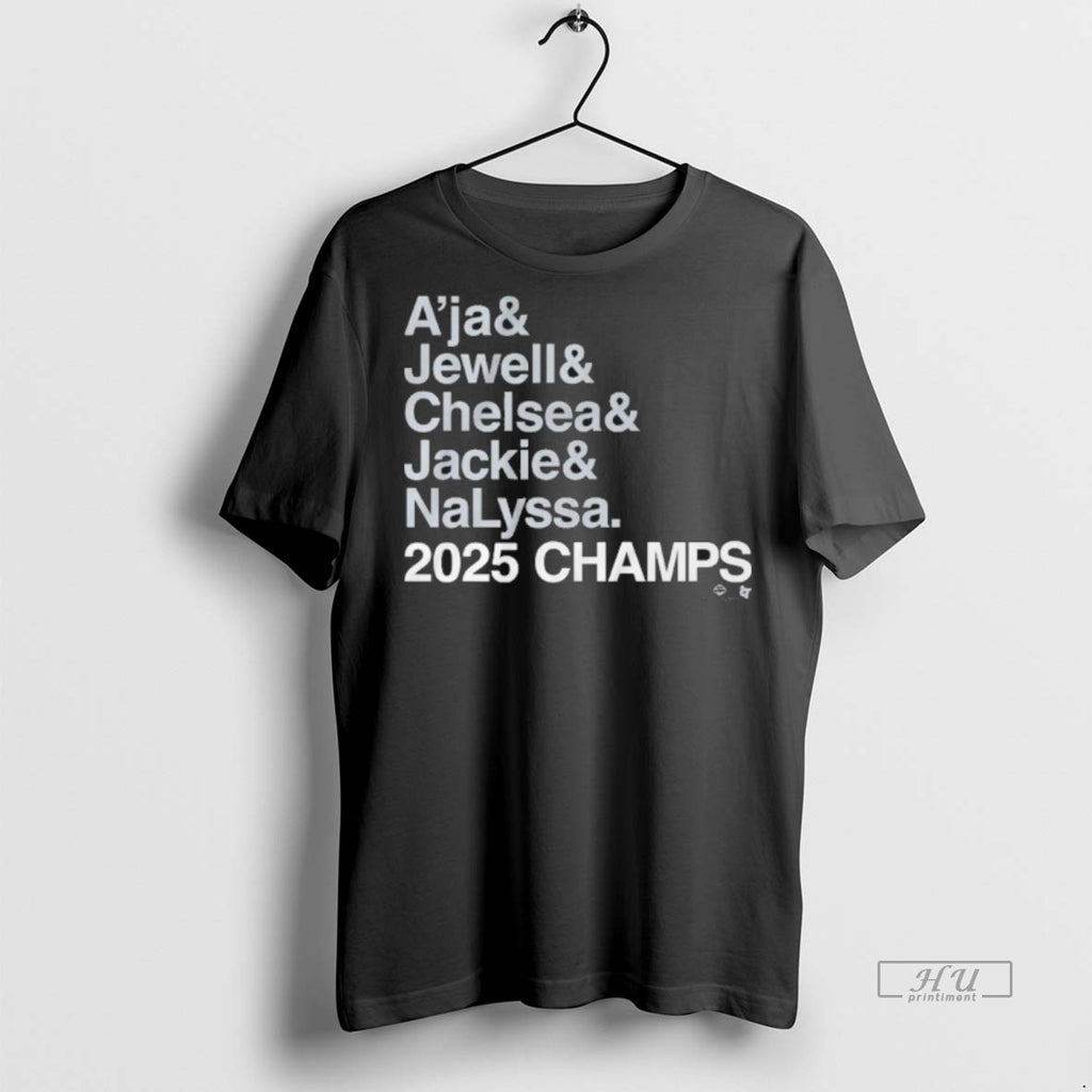 Officials Las Vegas Aces Ampersand 2025 Champions Tee Shirt Sweater