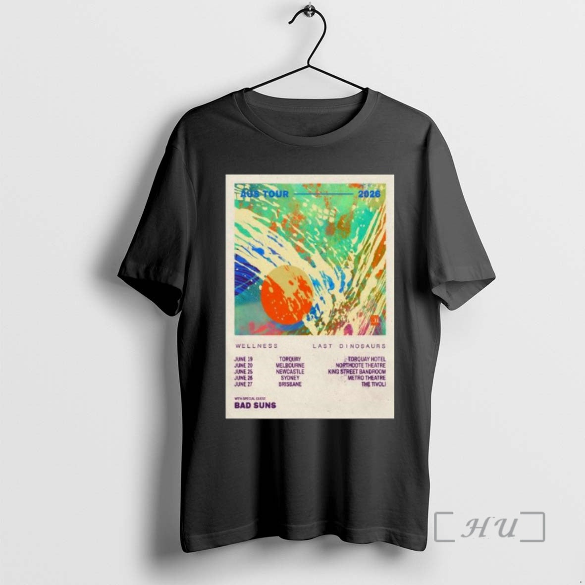 Officials Last Dinosaurs With Bads Suns Aus 2026 Tour T-Shirts, Hoodie, Sweatshirt | TeeBloomCo.com