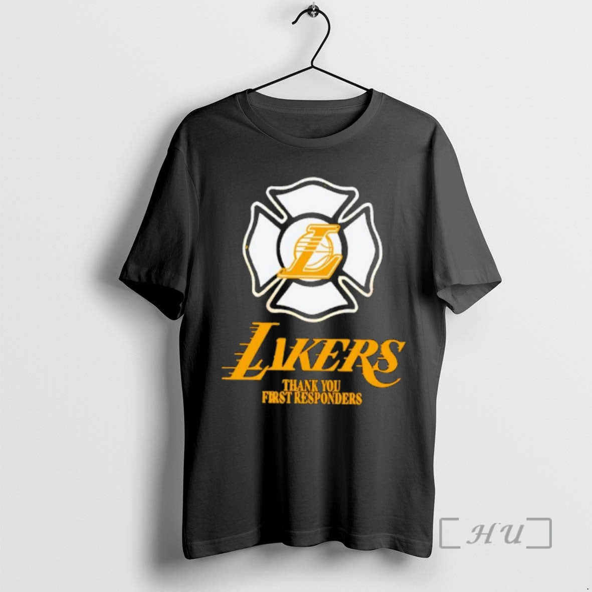 Officials Los Angeles Lakers X La Strong Thank You First Responder 2025 Premium T Shirts Hoodie, Sweatshirt | TeeBloomCo.com
