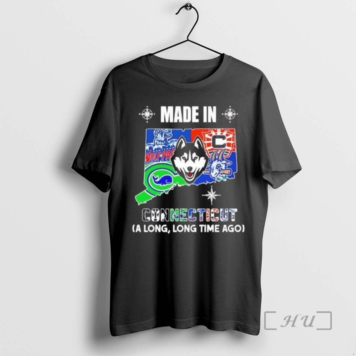 Officials Made In Connecticut A Long Long Time Ago State Logo Map 2026 Premium T-Shirts, Hoodie, Sweatshirt | TeeBloomCo.com