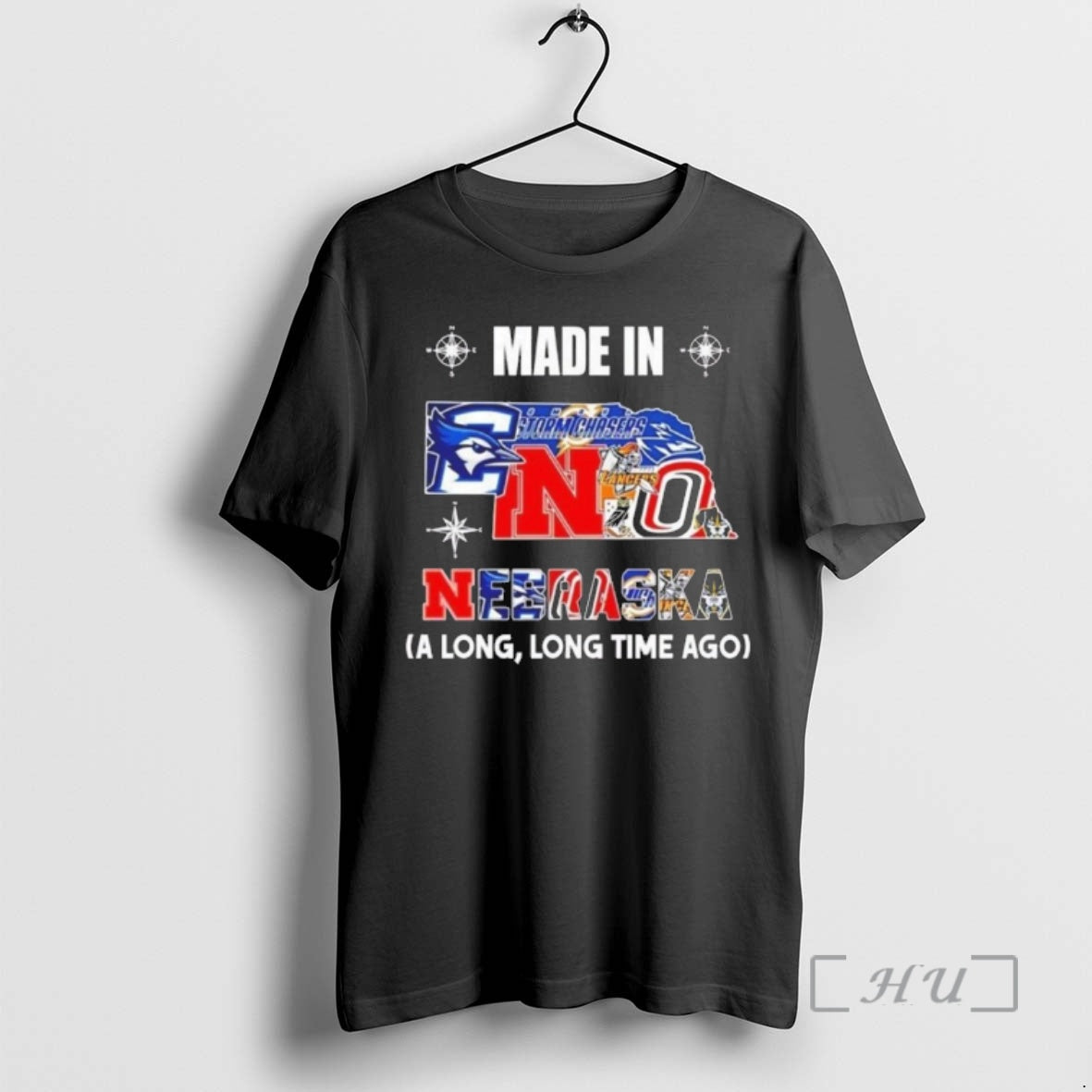 Officials Made In Nebraska A Long Long Time Ago State Logo Map 2026 Premium T-Shirts, Hoodie, Sweatshirt | TeeBloomCo.com