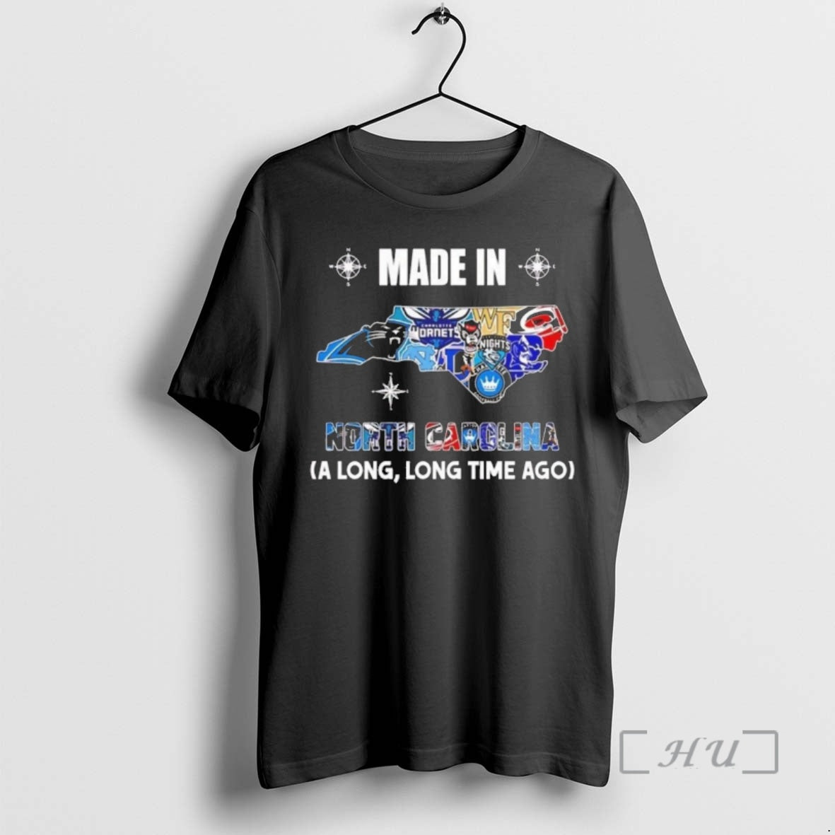 Officials Made In North Carolina A Long Long Time Ago State Logo Map 2026 Premium T-Shirts, Hoodie, Sweatshirt