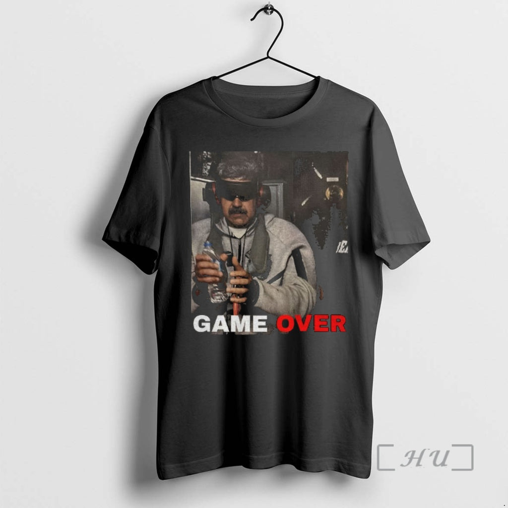 Officials Maduro Captured Game Over Trump Maduro Political Vintage T-Shirts, Hoodie, Sweatshirt | TeeBloomCo.com