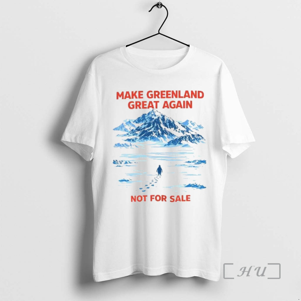 Officials Make Greenland Great Again Not For Sale Penguin Meme Trump Woman Premium T Shirts Hoodie, Sweatshirt