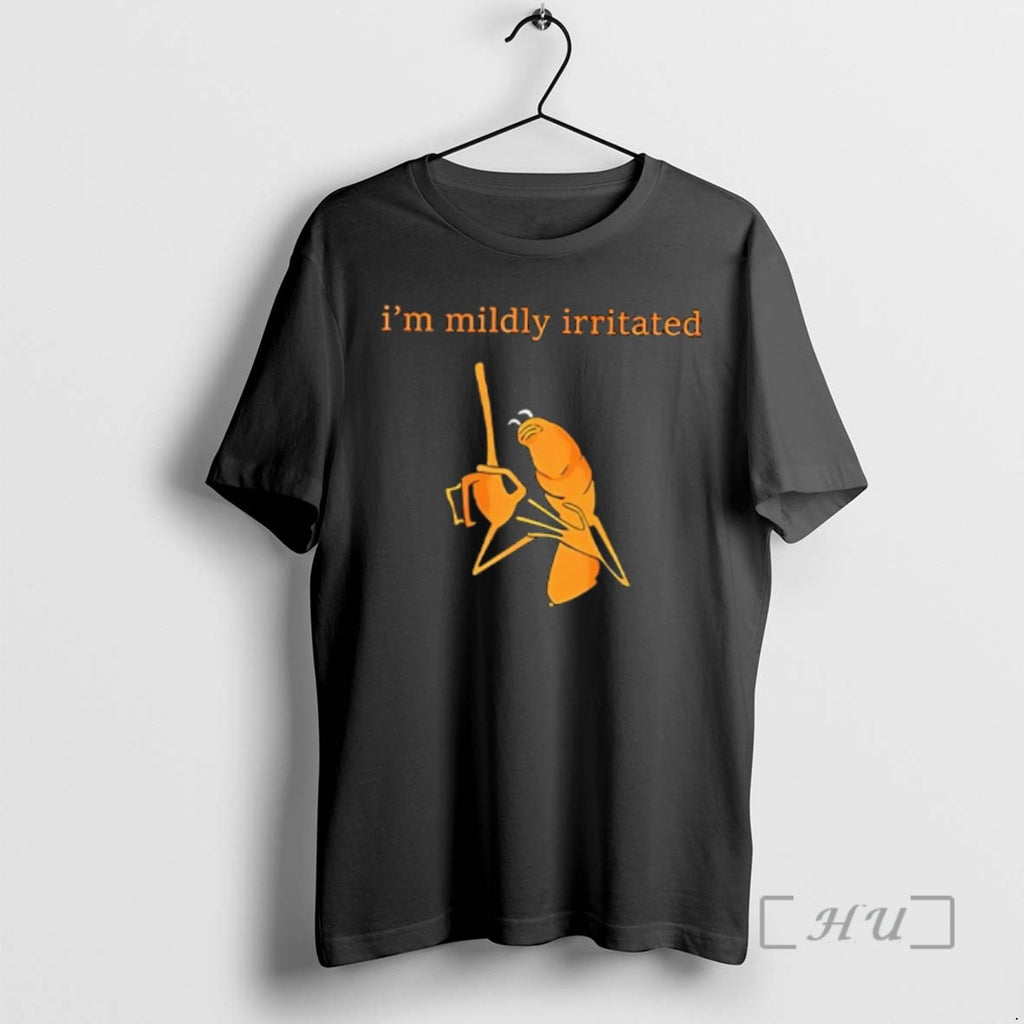 Officials Marcus The Worm Im Mildly Irritated T-Shirts, Hoodie, Sweatshirt | TeeBloomCo.com