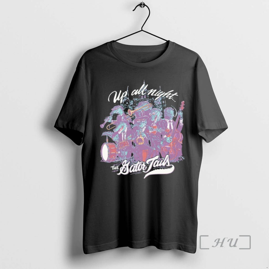 Officials Mardi Gras 2026 Up All Night The Gator Jails T-Shirts, Hoodie, Sweatshirt | TeeBloomCo.com