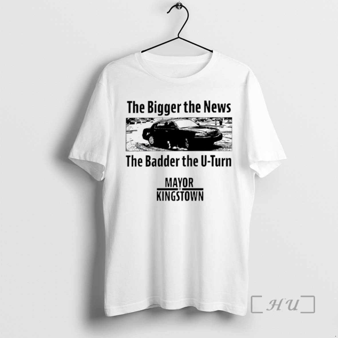 Officials Mayor Of Kingstown The Bigger The News The Badder The U Turn Premium T-Shirts, Hoodie, Sweatshirt | TeeBloomCo.com