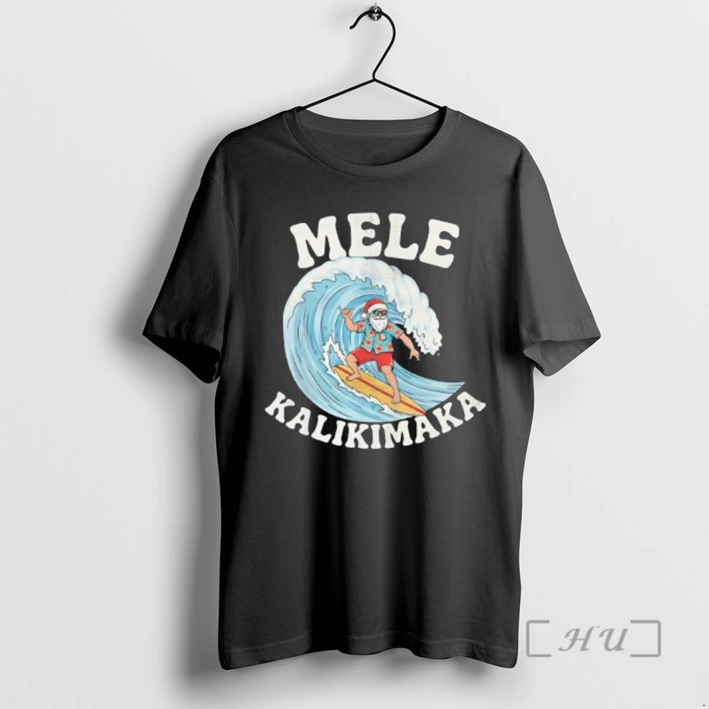 Officials Mele Kalikimaka Santa Surfing Hawaii Christmas Vintage T-Shirts, Hoodie, Sweatshirt | TeeBloomCo.com