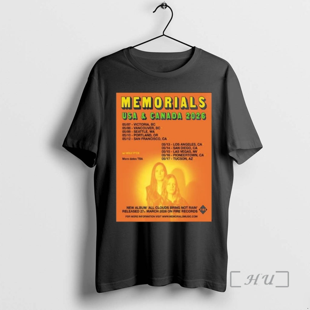 Officials Memorials Usa Canada Tour 2026 T-Shirts, Hoodie, Sweatshirt | TeeBloomCo.com