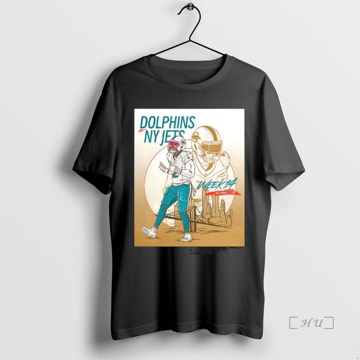 Officials Miami Dolphins Vs New York Jets Week 14 T-Shirts, Hoodie, Sweatshirt | TeeBloomCo.com
