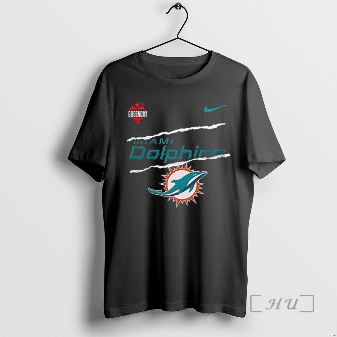Officials Miami Dolphins X Green Day Graphic T-Shirts, Hoodie, Sweatshirt | TeeBloomCo.com