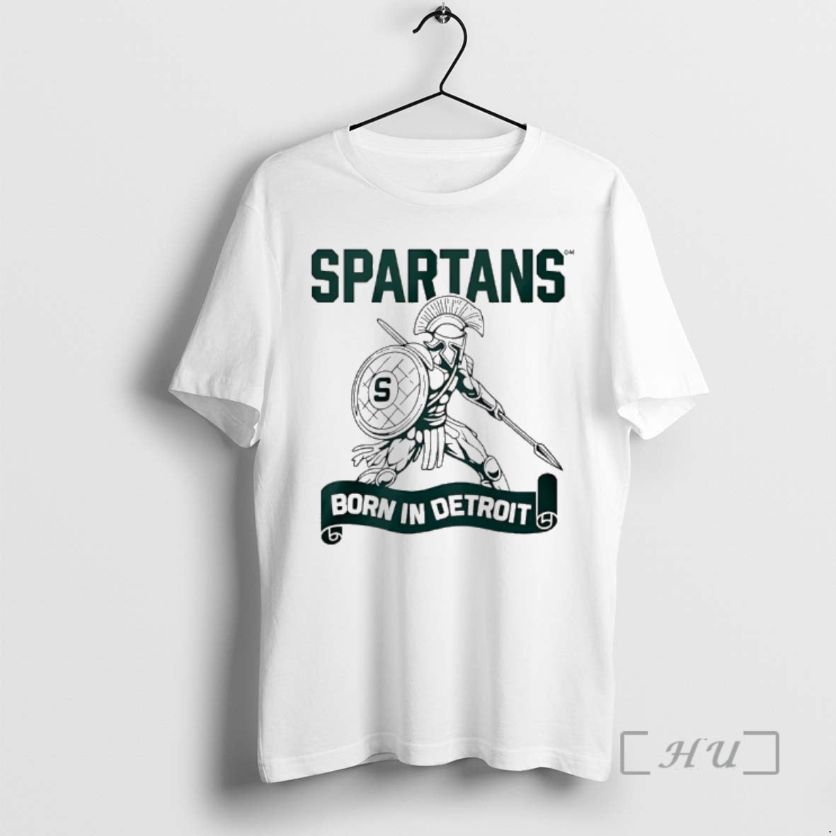 Officials Michigan State Spartans Born In Detroit T-Shirts, Hoodie, Sweatshirt | TeeBloomCo.com