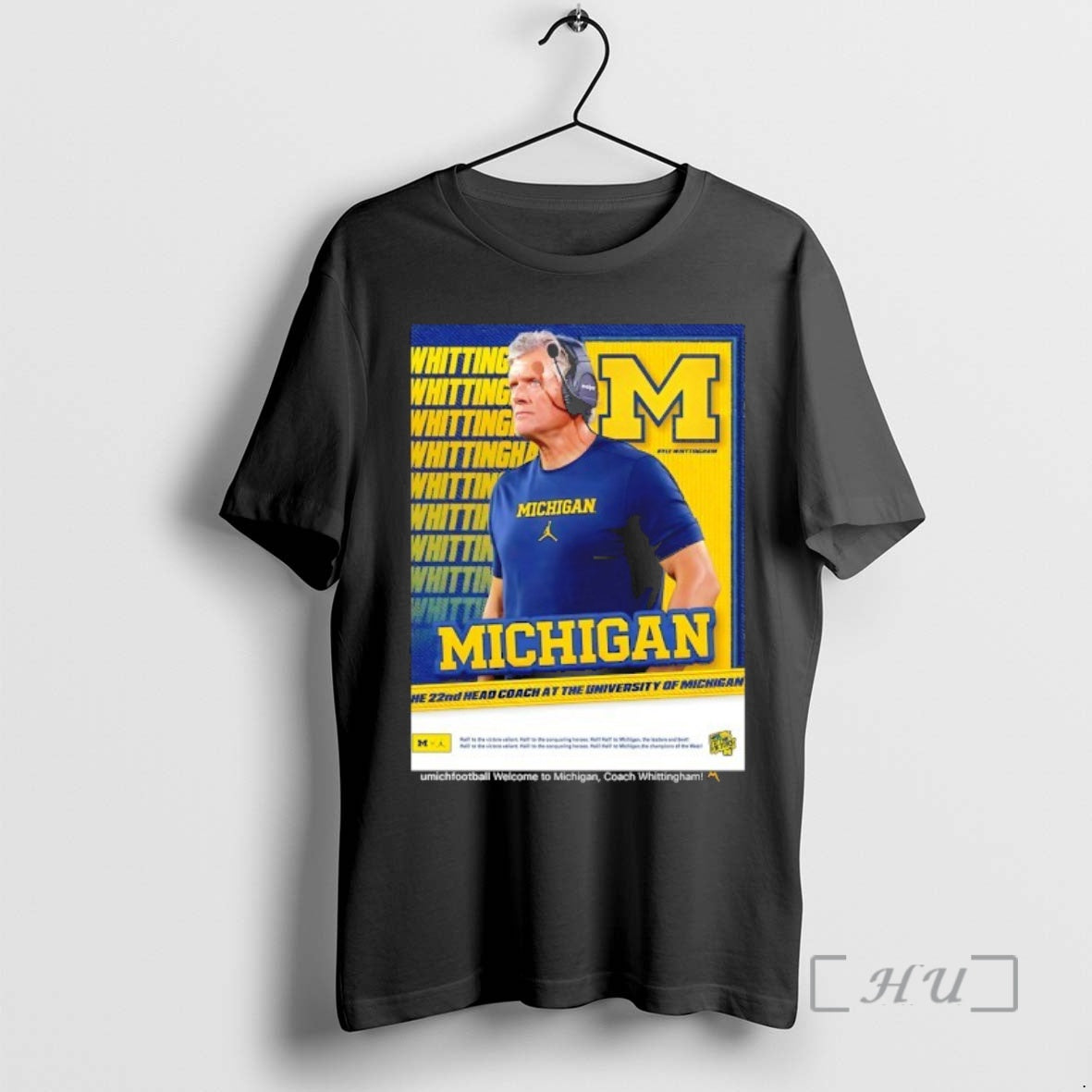 Officials Michigan Wolverines 22nd Head Coach Kyle Whittingham T-Shirts, Hoodie, Sweatshirt | TeeBloomCo.com