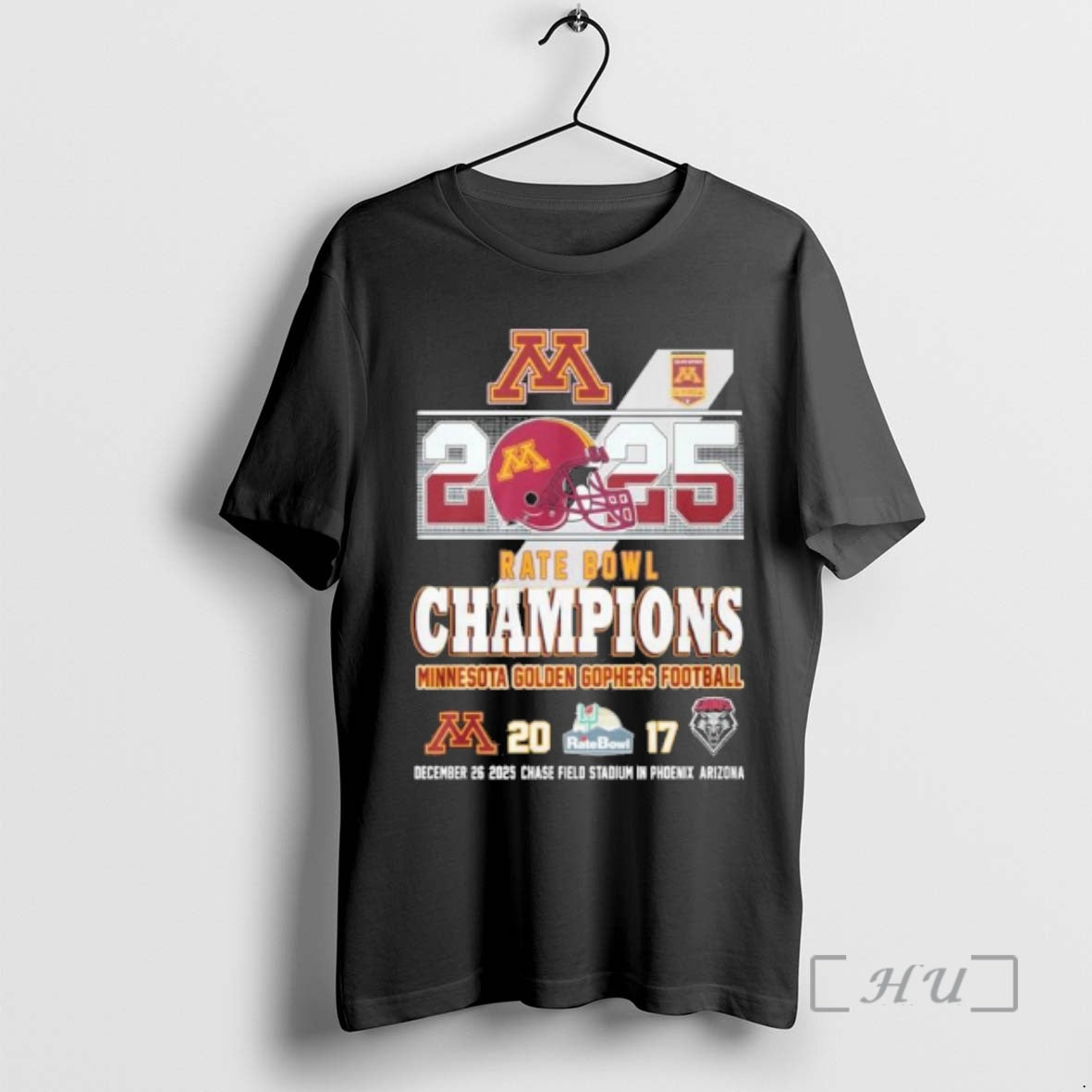 Officials Minnesota Golden Gophers 2025 Rate Bowl Champions Score T-Shirts, Hoodie, Sweatshirt | TeeBloomCo.com