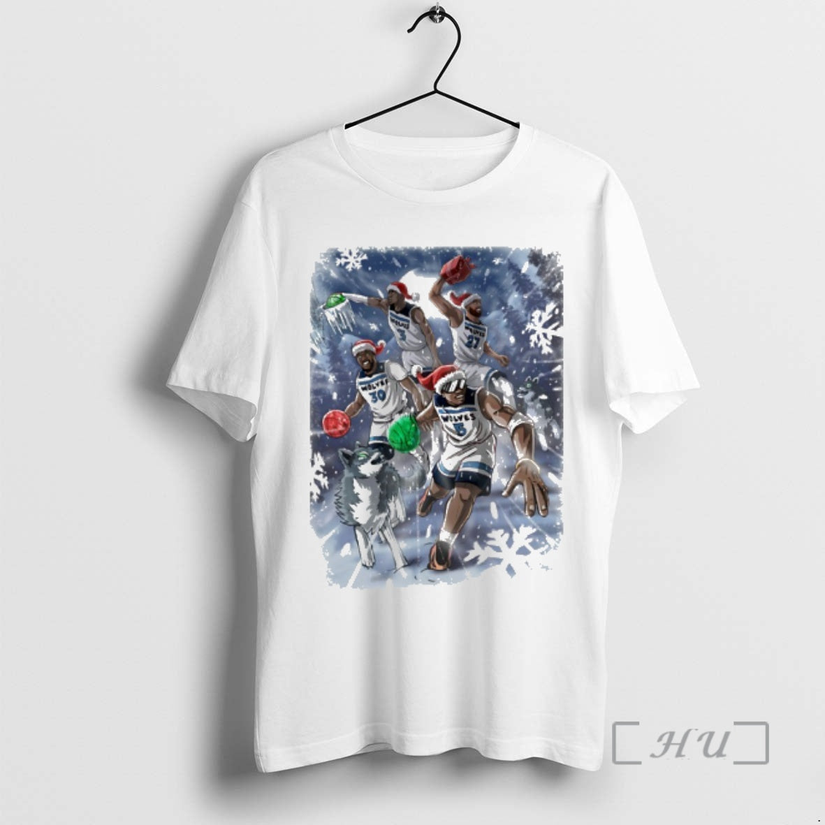 Officials Minnesota Timberwolves Merry Christmas And Happy Gameday 2026 T-Shirts, Hoodie, Sweatshirt | TeeBloomCo.com