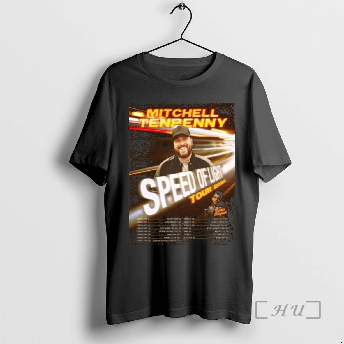Officials Mitchell Tenpenny Speed Of Light Tour 2026 T-Shirts, Hoodie, Sweatshirt | TeeBloomCo.com