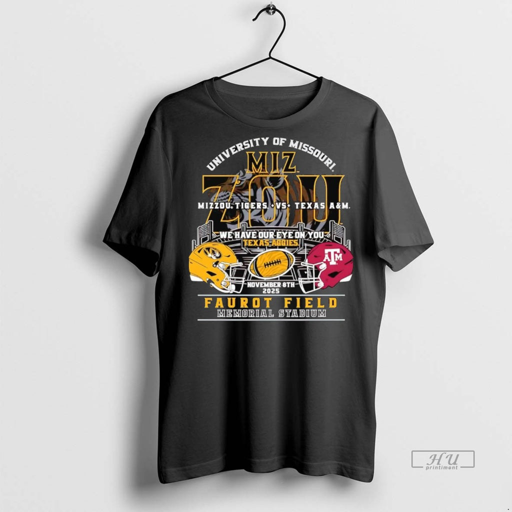 Officials Mizzou Tigers Vs Texas Am We Have Our Eye On You Faurot Field 2025