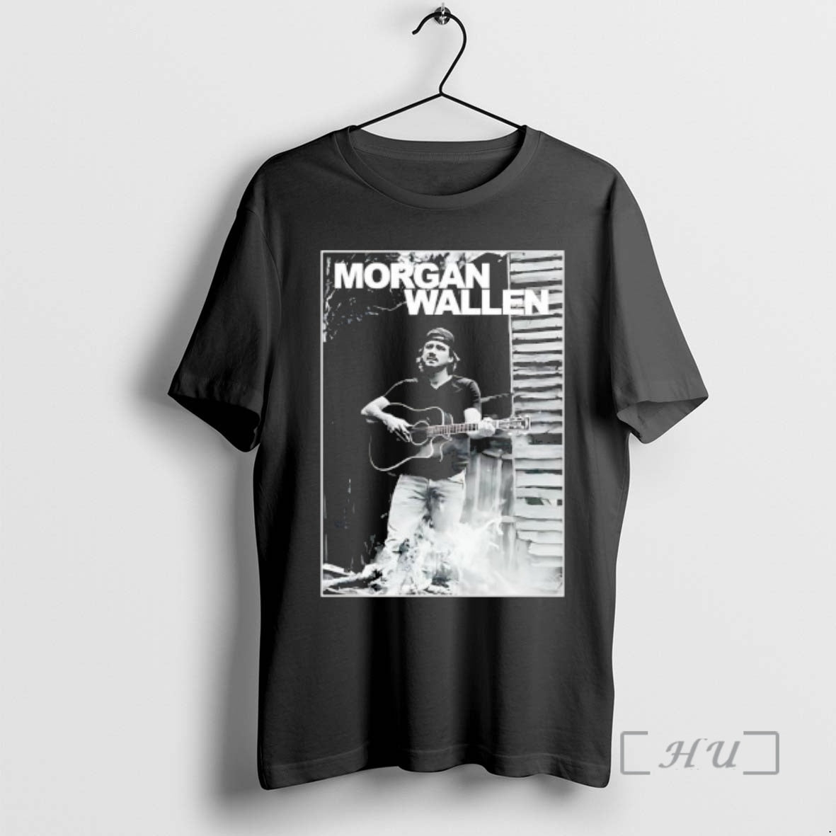 Officials Morgan Wallen Guitar Photo Graphic T-Shirts, Hoodie, Sweatshirt | TeeBloomCo.com