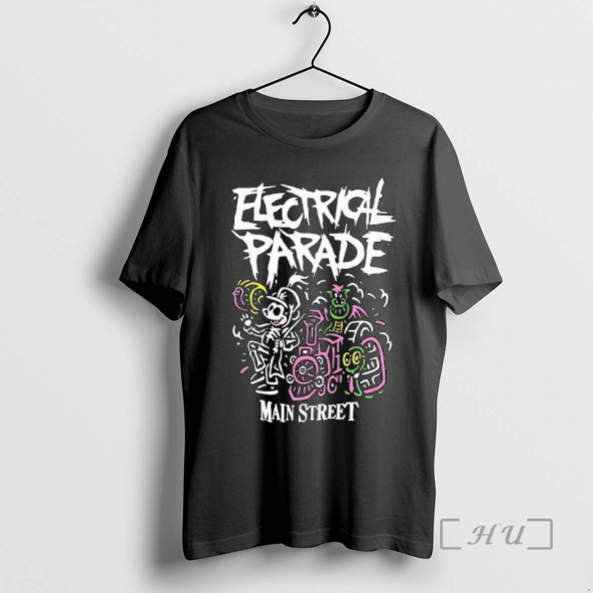 Officials My Chemical Romance Electrical Parade Circle Black T-Shirts, Hoodie, Sweatshirt | TeeBloomCo.com