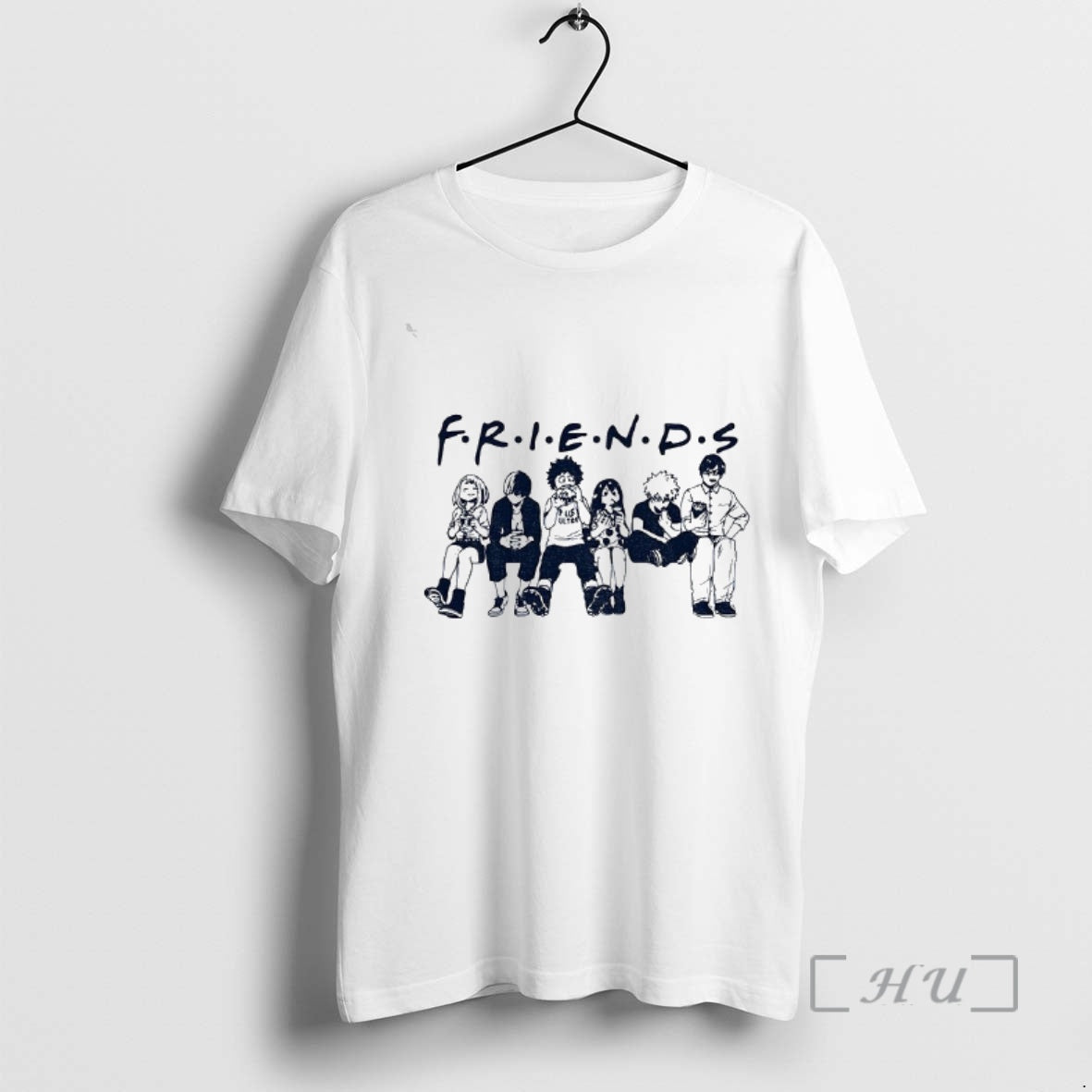 Officials My Hero Academia Friends Anime T-Shirts, Hoodie, Sweatshirt | TeeBloomCo.com