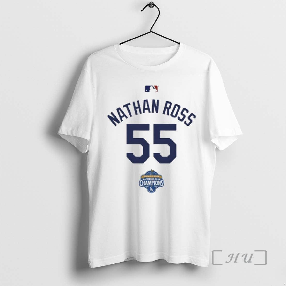 Officials Nathan Ross 55 Back To Back Champs World Champions T-Shirts, Hoodie, Sweatshirt | TeeBloomCo.com