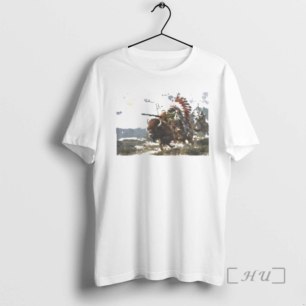 Officials Native American Buffalo Hunt T-Shirts, Hoodie, Sweatshirt | TeeBloomCo.com