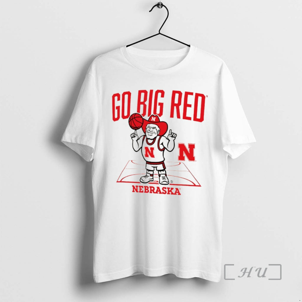 Officials Nebraska Basketball Pba Go Big Red T-Shirts, Hoodie, Sweatshirt | TeeBloomCo.com