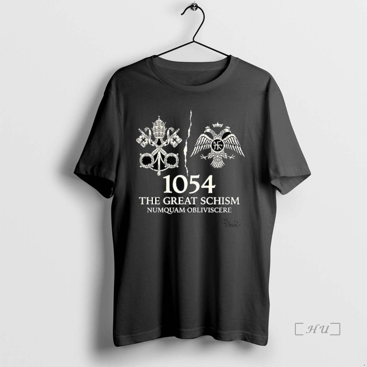 Officials Never Forget 1054 The Great Schism Numquam Obliviscere Logo T-Shirts, Hoodie, Sweatshirt | TeeBloomCo.com