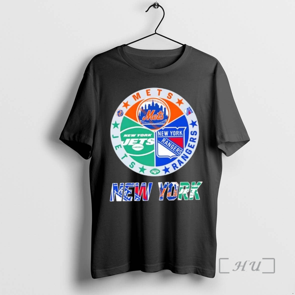Officials New York City Sports Mets Rangers Jets Logos Combine T-Shirts, Hoodie, Sweatshirt | TeeBloomCo.com