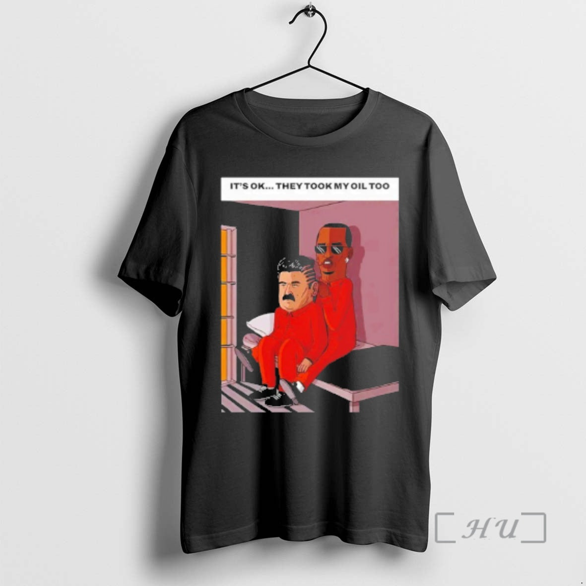 Officials Nicolas Maduro And Diddy Its Ok They Took My Oil Too Premium T Shirts Hoodie, Sweatshirt | TeeBloomCo.com