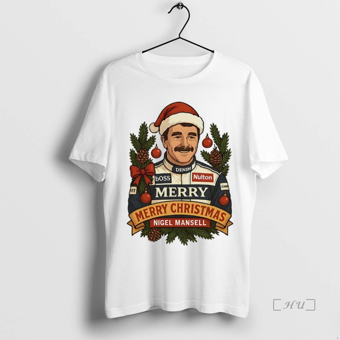 Officials Nigel Mansell Merry Christmas T-Shirts, Hoodie, Sweatshirt | TeeBloomCo.com