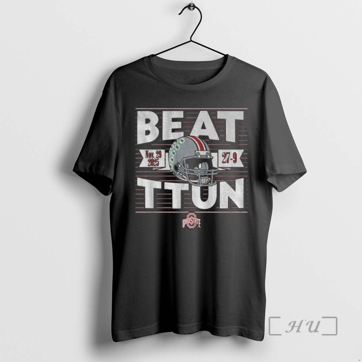 Officials Ohio State Football Beat Ttun In The Game 2025 Scoe 27 9 Premium T-Shirts, Hoodie, Sweatshirt | TeeBloomCo.com