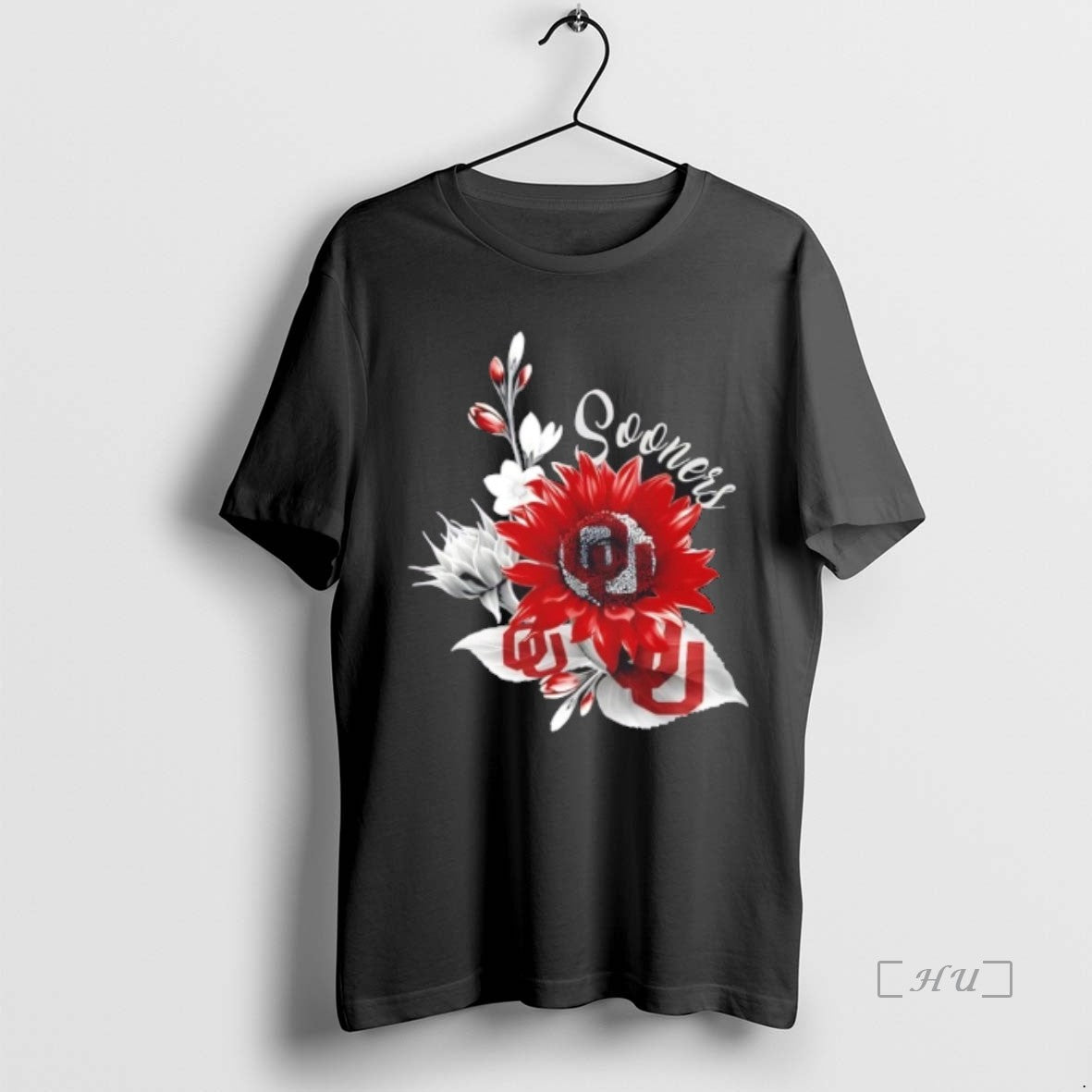 Officials Oklahoma Sooners Football X Sunflower Floral T-Shirts, Hoodie, Sweatshirt | TeeBloomCo.com