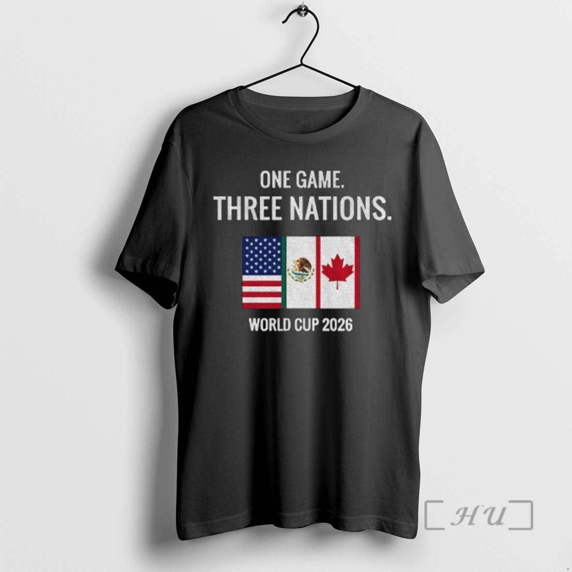 Officials One Game Three Nations World Cup 2026 Flag T-Shirts, Hoodie, Sweatshirt | TeeBloomCo.com