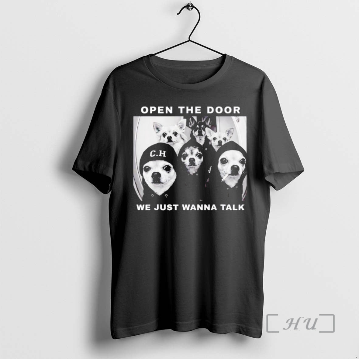 Officials Open The Door We Just Wanna Talk Chihuahua Dog T-Shirts, Hoodie, Sweatshirt | TeeBloomCo.com