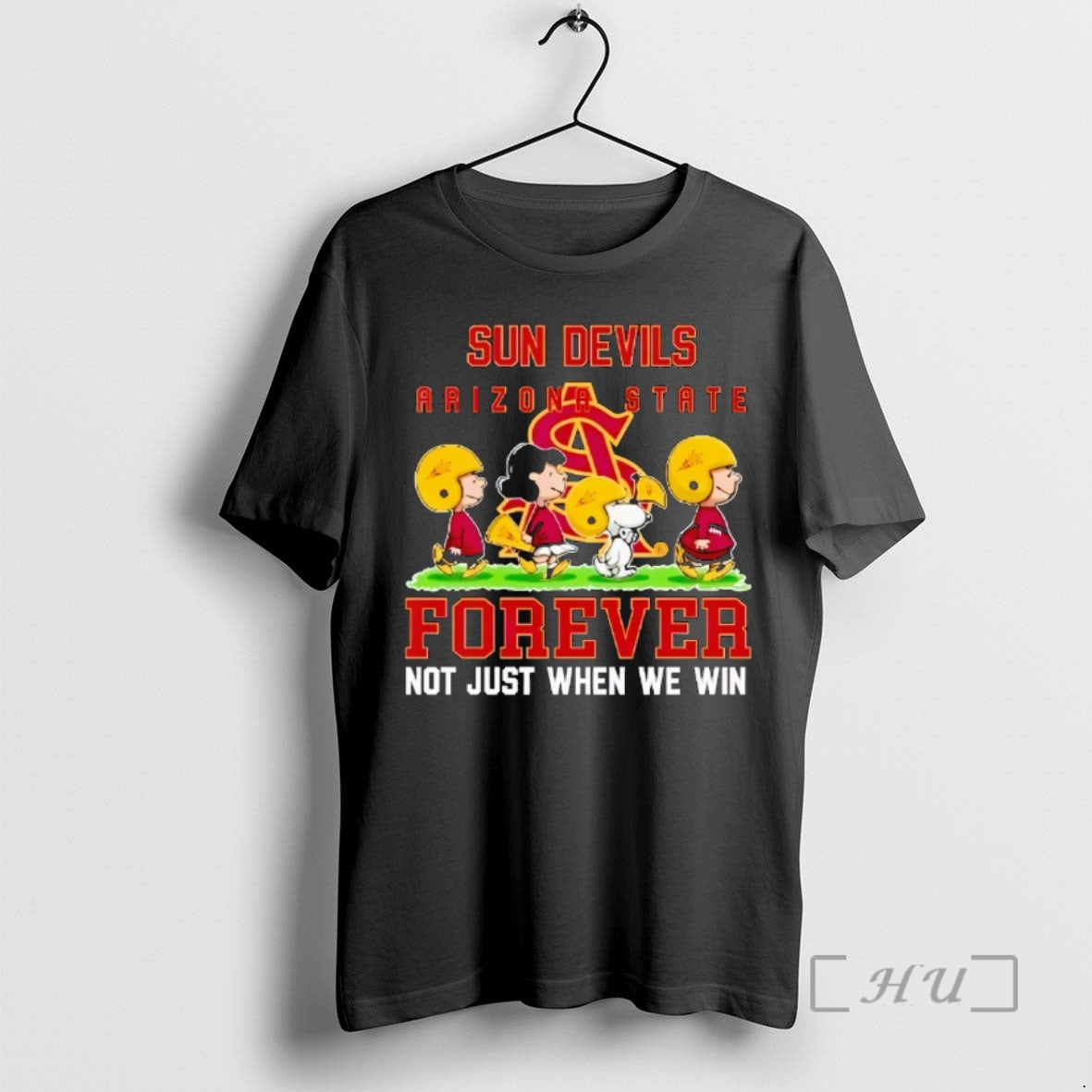 Officials Peanuts Arizona State Sun Devils Forever Not Just When We Win Premium T Shirts Hoodie, Sweatshirt | TeeBloomCo.com