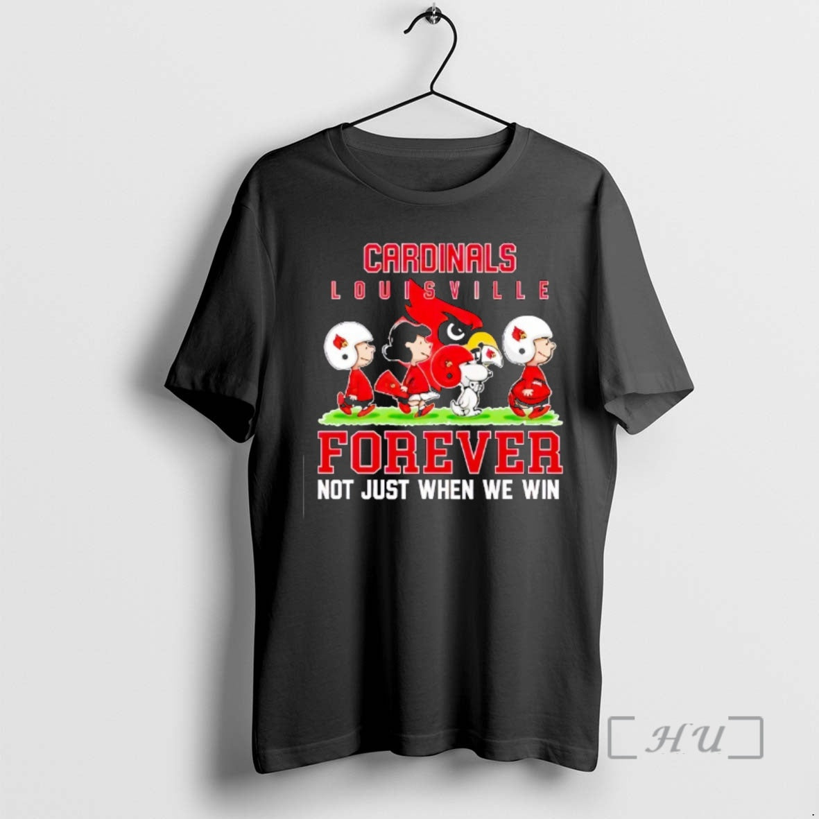 Officials Peanuts Louisville Cardinals Forever Not Just When We Win T-Shirts, Hoodie, Sweatshirt | TeeBloomCo.com