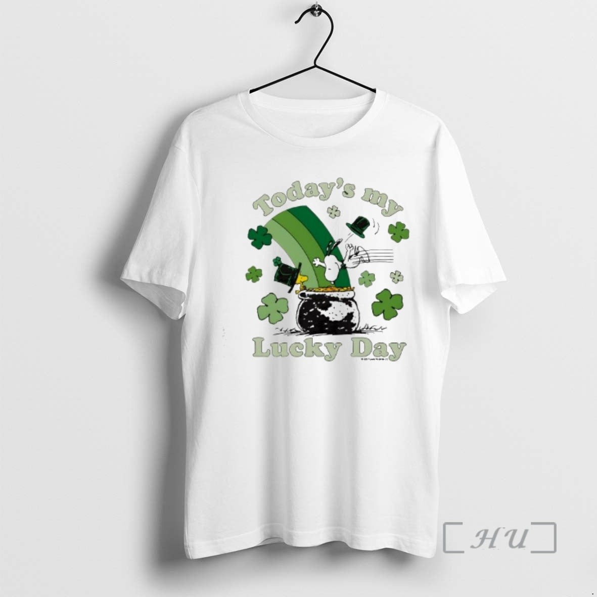Officials Peanuts Shamrock Todays My Lucky T-Shirts, Hoodie, Sweatshirt | TeeBloomCo.com
