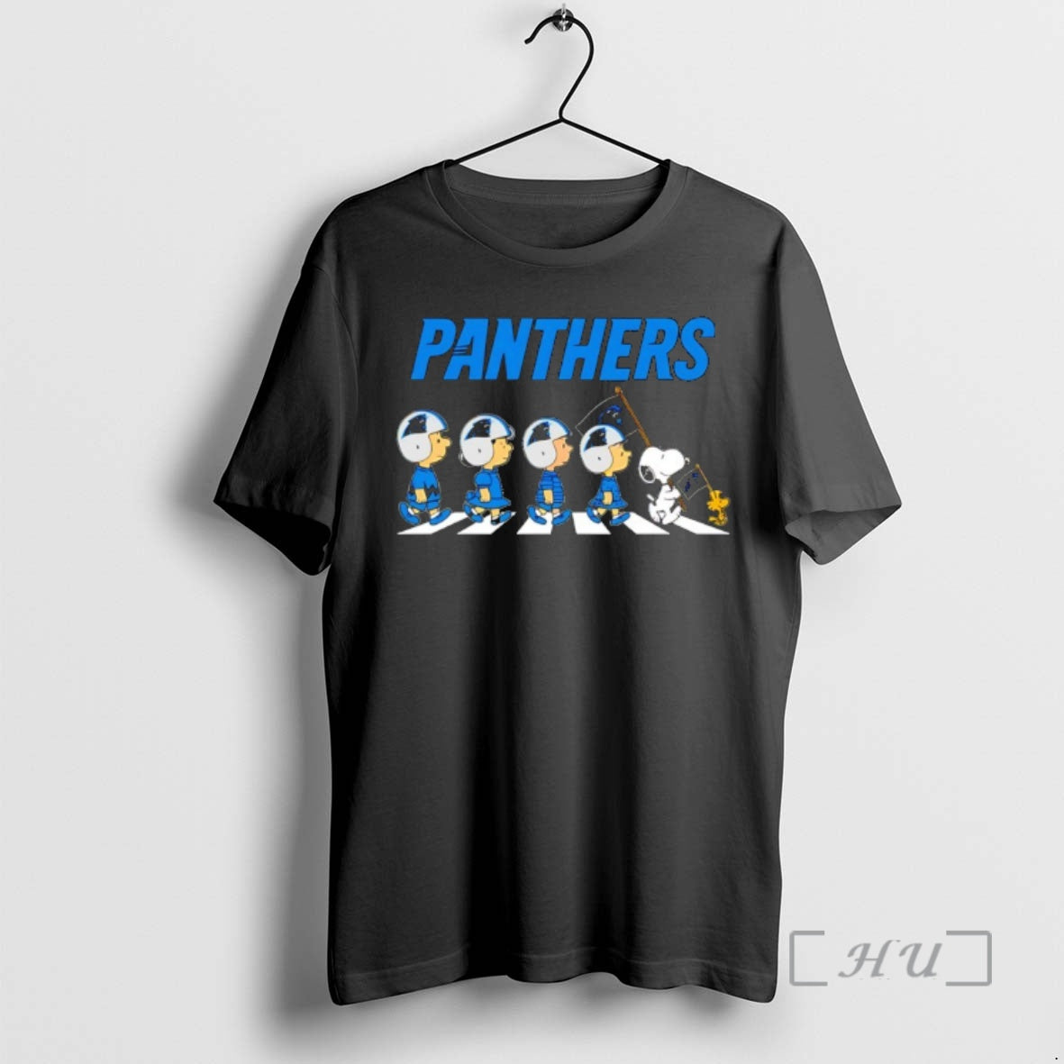 Officials Peanuts X Carolina Panthers Football Flag Walking T-Shirts, Hoodie, Sweatshirt | TeeBloomCo.com