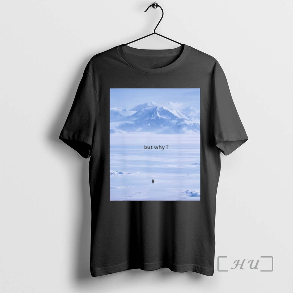 Officials Penguin But Why Meme Head Towards The Mountains Motivational T-Shirts, Hoodie, Sweatshirt | TeeBloomCo.com