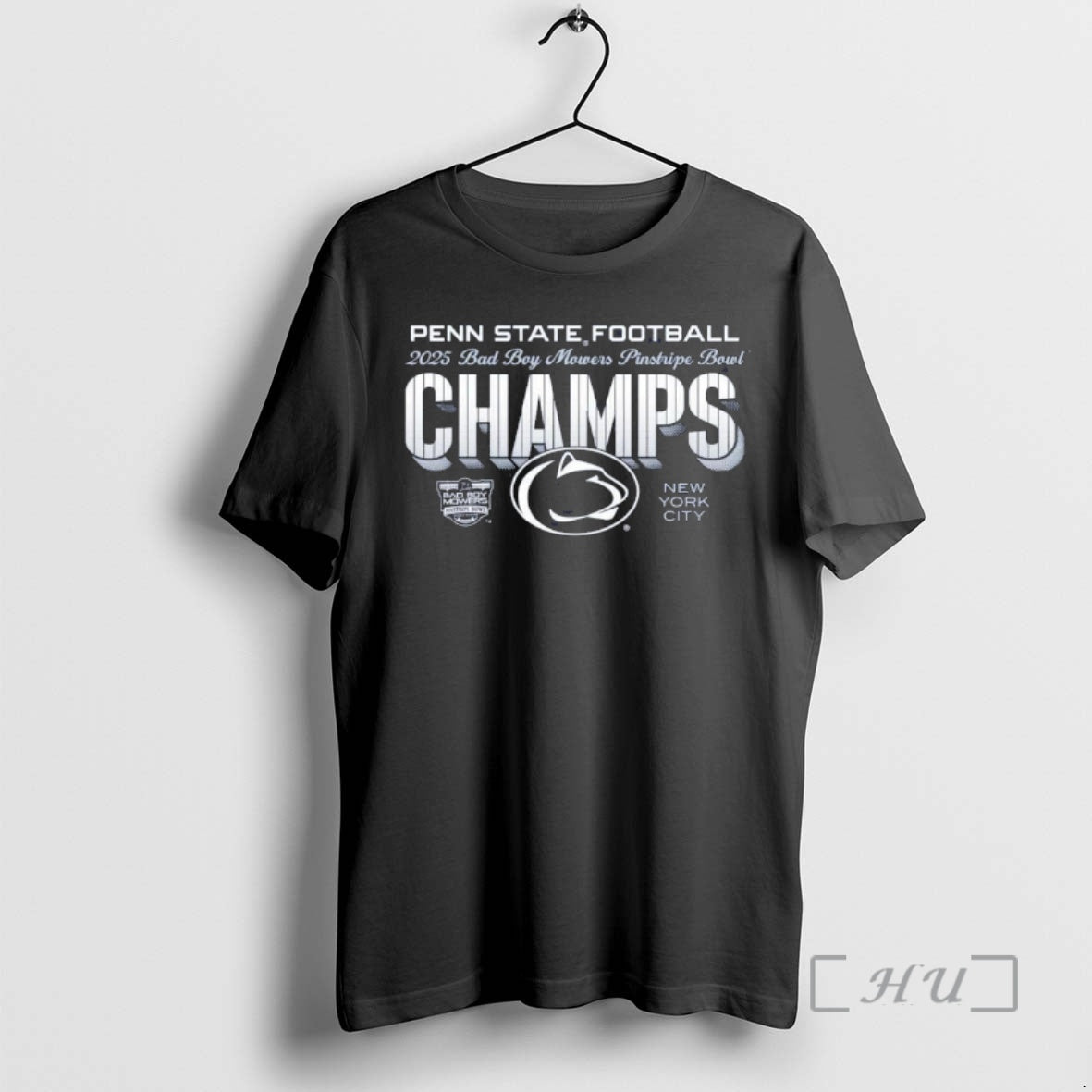 Officials Penn State 2025 Pinstripe Bowl Champs T-Shirts, Hoodie, Sweatshirt | TeeBloomCo.com