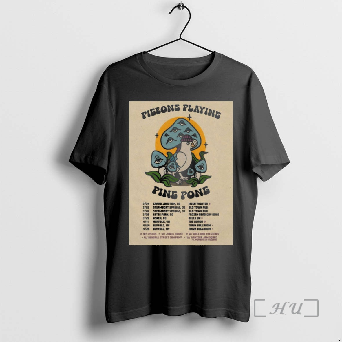 Officials Pigeons Playing Ping Pong Tour Winter And Spring 2026 T-Shirts, Hoodie, Sweatshirt | TeeBloomCo.com
