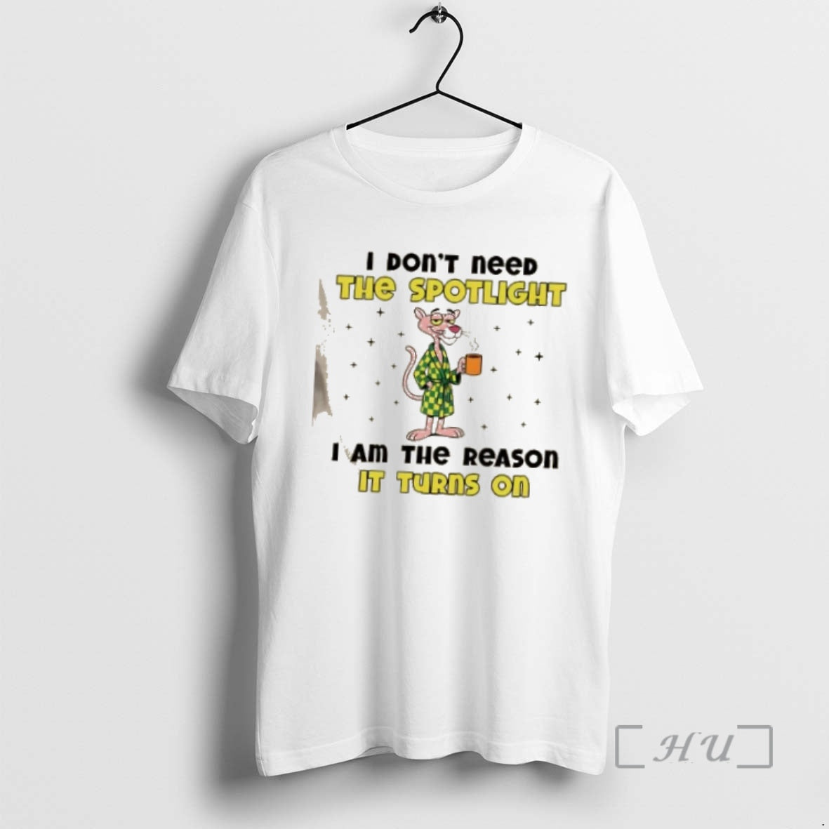 Officials Pink Panther I Dont Need The Spotlight I Am The Reason It Turns On T-Shirts, Hoodie, Sweatshirt | TeeBloomCo.com