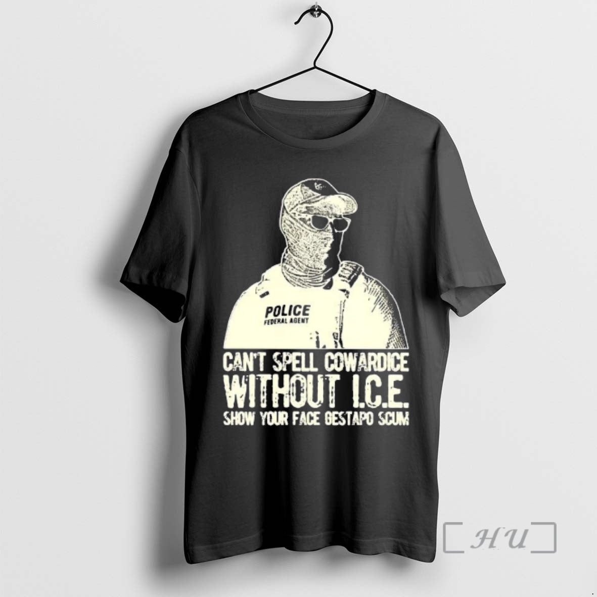 Officials Police Cant Spell Cowardice Without I C T-Shirts, Hoodie, Sweatshirt | TeeBloomCo.com