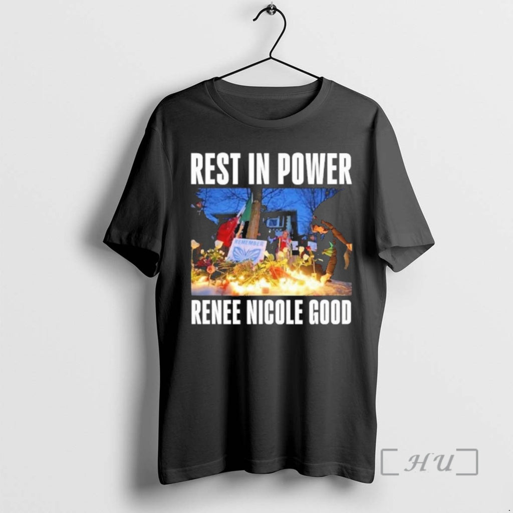 Officials Rest In Power Renee Nicole Good Minneapolis Protest T-Shirts, Hoodie, Sweatshirt | TeeBloomCo.com