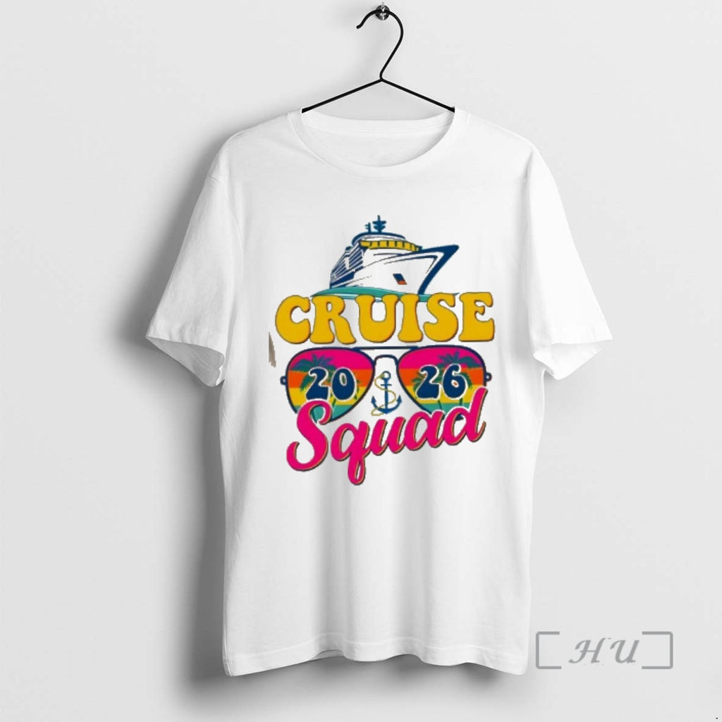 Officials Retro Cruise Squad 2026 Vacation T-Shirts, Hoodie, Sweatshirt | TeeBloomCo.com