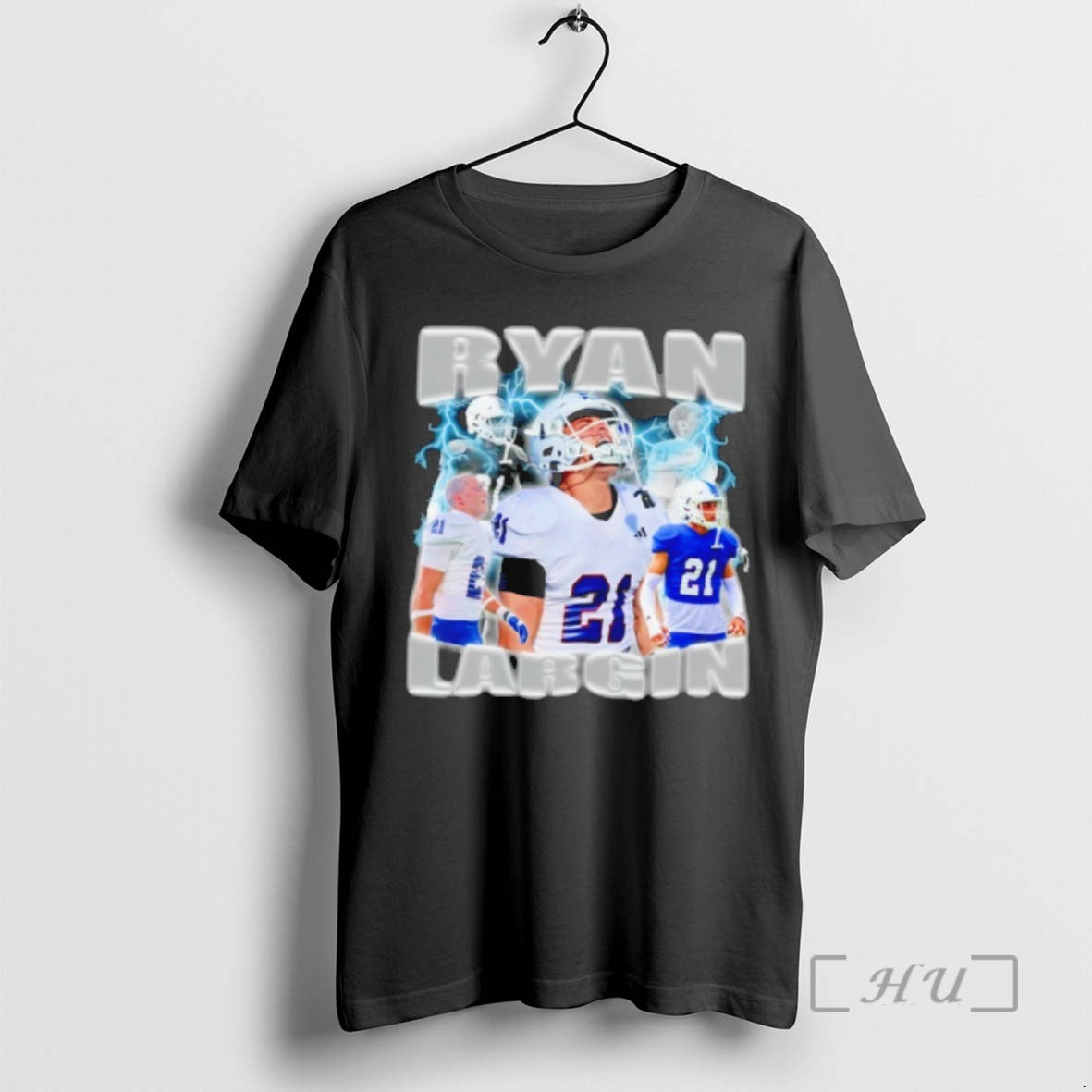 Officials Ryan Largin Football Lightning Graphic T-Shirts, Hoodie, Sweatshirt | TeeBloomCo.com