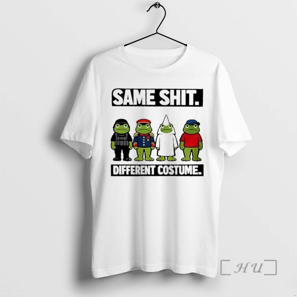 Officials Same Shit Different Costume Frog Parody T-Shirts, Hoodie, Sweatshirt | TeeBloomCo.com